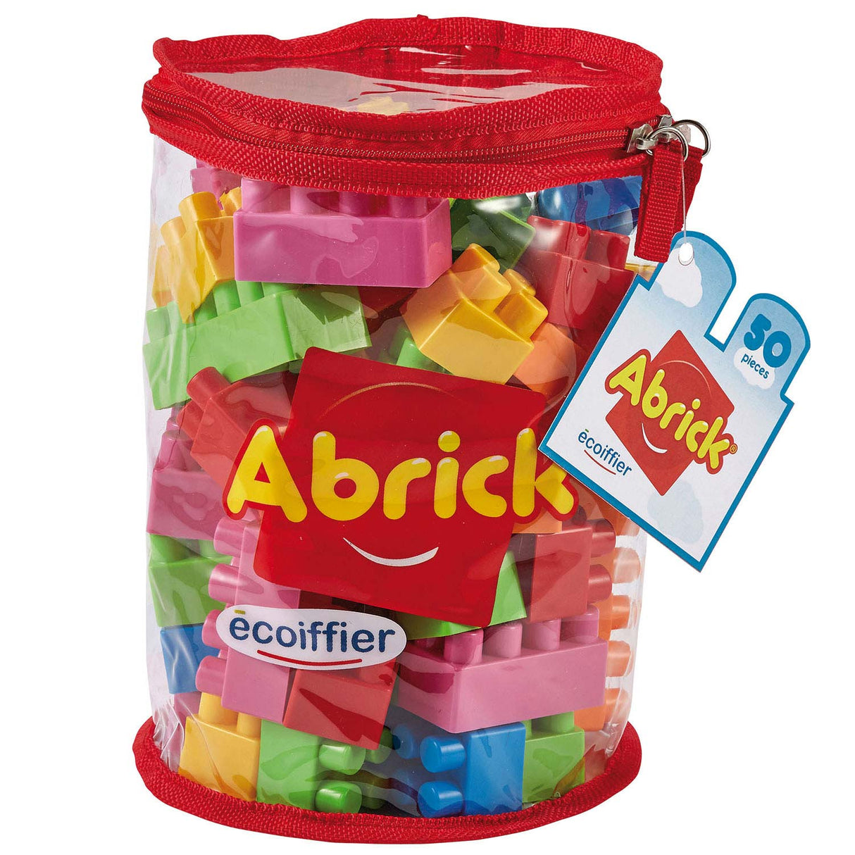 ABRICK -Bausteine im Lagerbeutel, 50dlg.