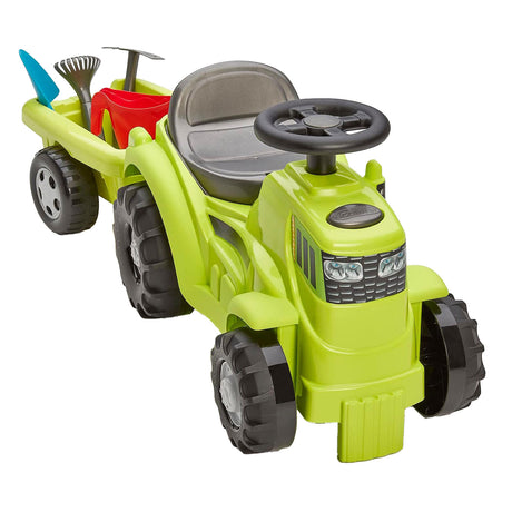 Ecoffier Ecoiffier Traktor mit Anhänger
