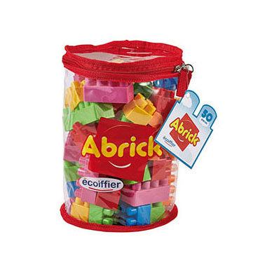 Abrick Ecoiffier Bausteine ​​Farbe - 50 Stk.