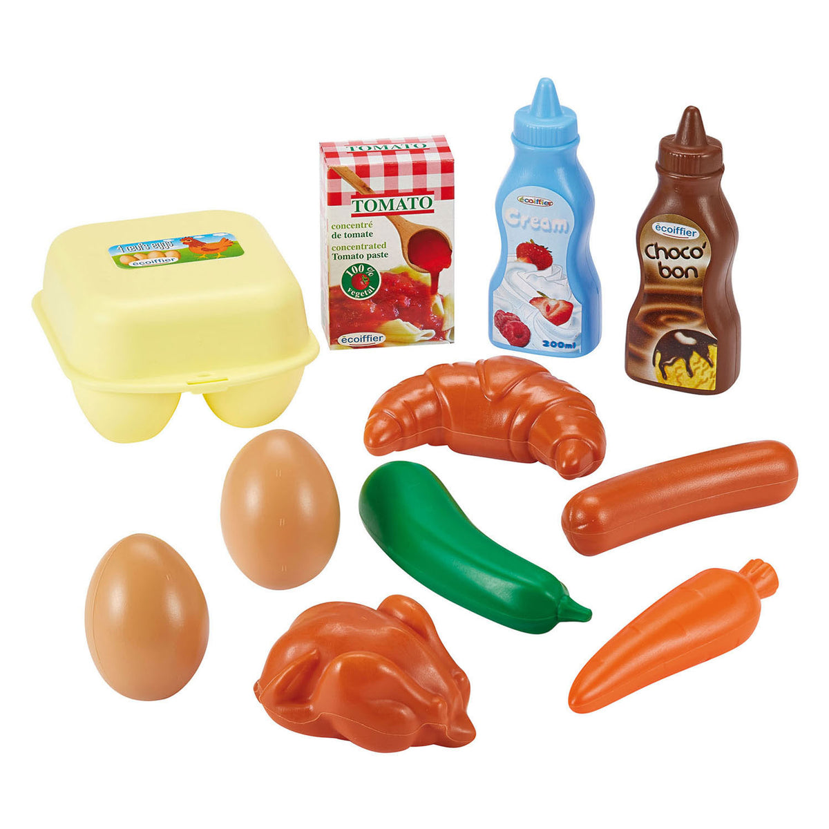 Écoiffier Ecoiffier Play Food Frühstücksspielset – 11-teilig.