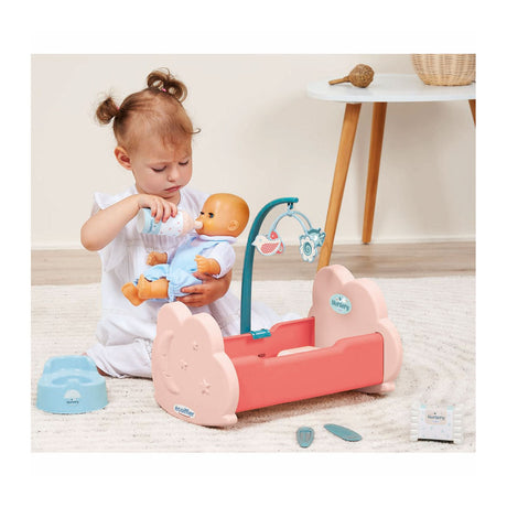 Écoiffier ecoiffier Puppenwiege mit Zubehör, 6-tlg.