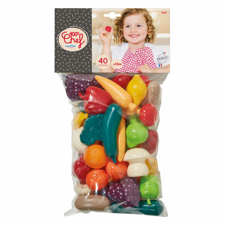 Écoiffier ecoiffier 100 % Chef Play Food Gemüse – 40 Stk.