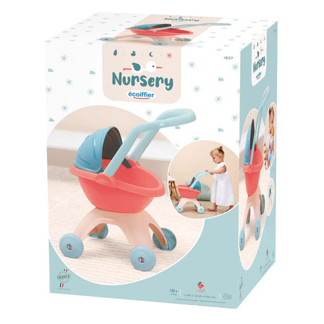 Écoiffier Ecoiffier Kindergarten Puppenwagen Pastell