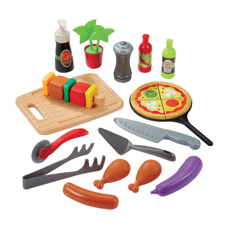 Ecoiffier Ecoiffier Sommerküche mit Grill und Pizzaofen - 27-tlg.