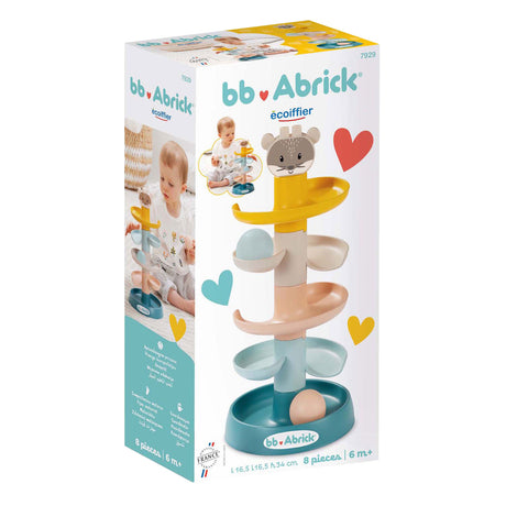 Ecoiffier Abrick Ecoiffier BB Abrick Baby-Kugelturm – 8 Stk.