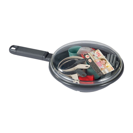 Écoiffier ecoiffier 100 % Chef-Geschirr und Besteck in der Pfanne – 19-tlg.
