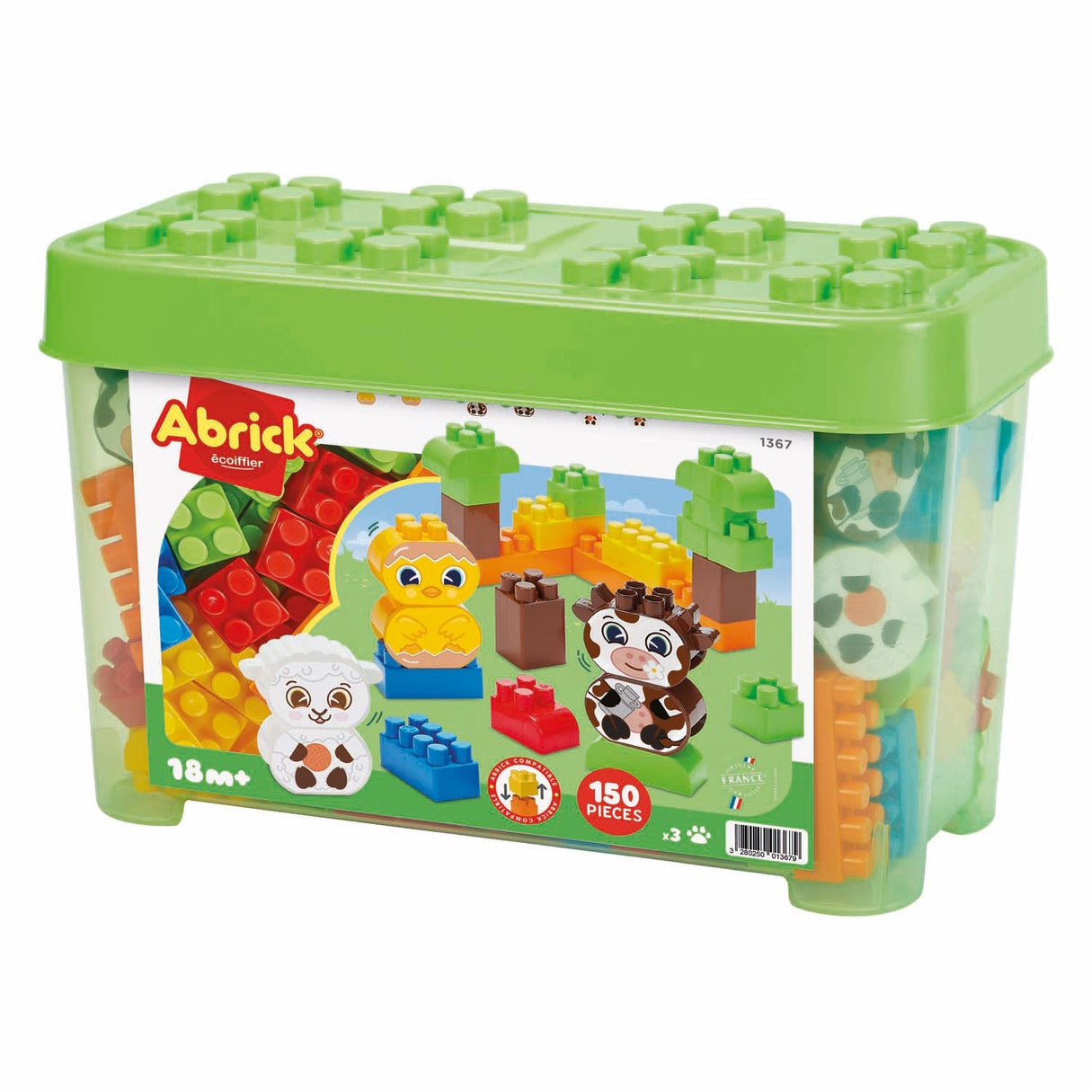 Abrick Bausteine ​​Bauernhof - 150 Stk.