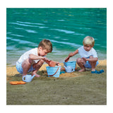 Ecoiffier Sandburg-Eimer – 16 cm, 6 Stück.