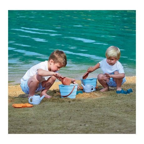 Ecoiffier Sandburg-Eimer – 16 cm, 6 Stück.