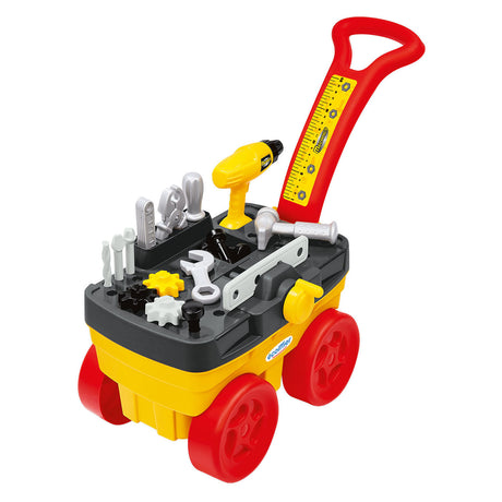 Ecoiffier Mechaniker-Werkzeugwagen – 19-teilig.