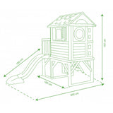 Smoby Spielhaus mit Rutsche