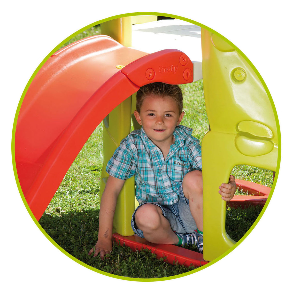 Smoby Kletterturm mit Rutsche
