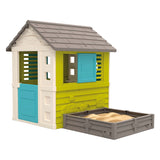Smoby quadratisches Spielhaus mit Sandkasten