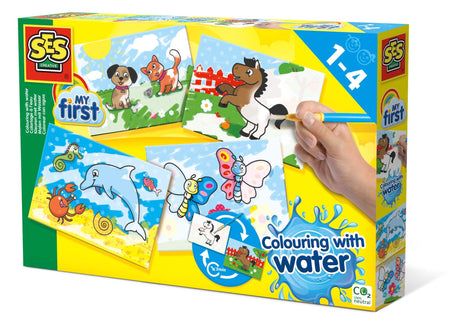 Ses mein erstes – Färben mit Wasser