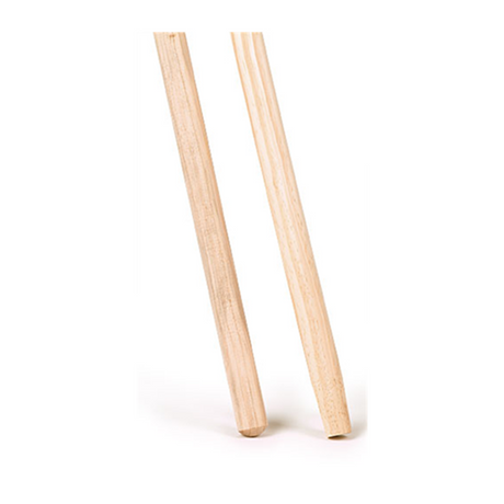Besenstiel Holz 150cm x 28mm spitz