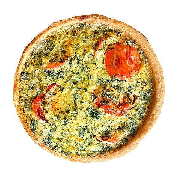 Quiche-Spinat-Tomate 11cm. 150gr. a24