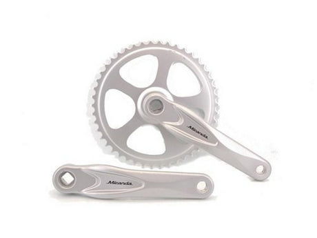 Miranda Alfa 1 Kurbelsatz 46T 3 32 ", Silber