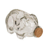 Out of the Blue Schweinchen-Vorratsglas mit Kork, 14 x 8 cm