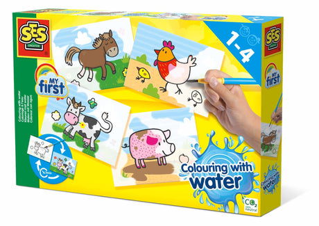 Ses Creative ist mein erstes Ausmalen mit Wasser – Nutztiere