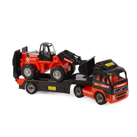 Mammoet Spielzeug Cavallino Mammoet LKW mit Anhänger und Bagger