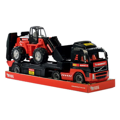 Cavallino Mammoet Truck mit Anhänger und Bagger