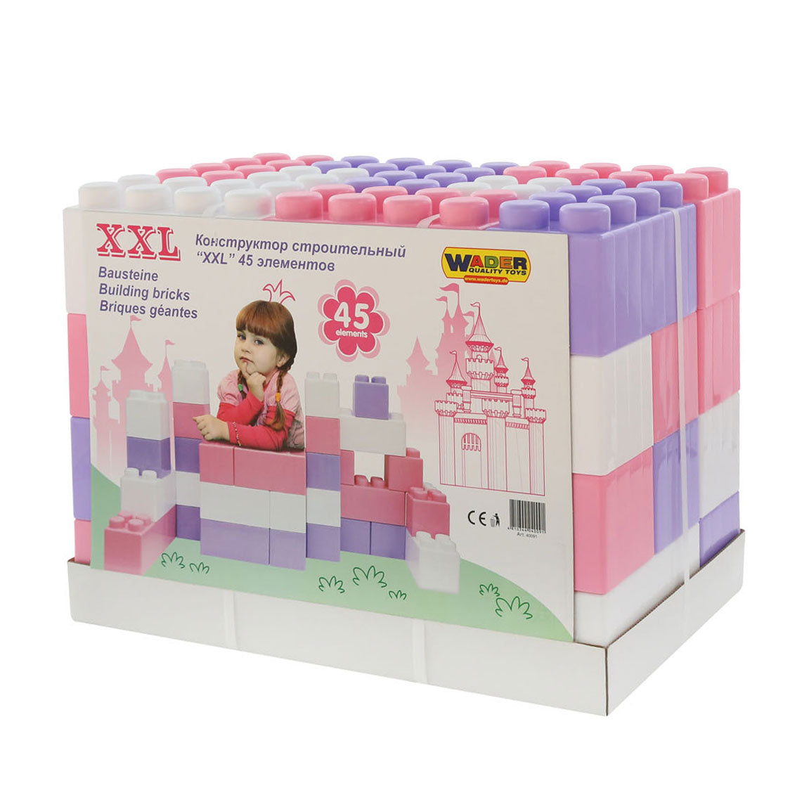 Cavallino -Bausteine ​​XXL, 45DLG.