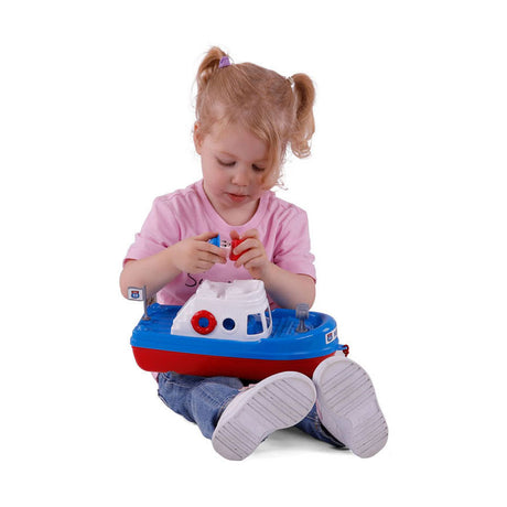Cavallino -Boot mit Spielfigur