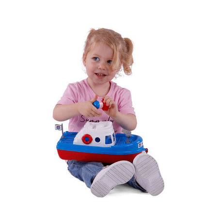 Cavallino -Boot mit Spielfigur