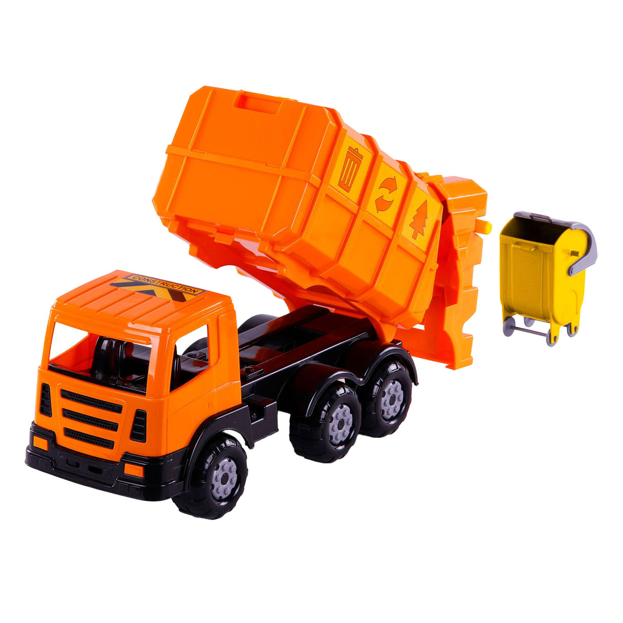 Cavallino XL Müllwagen Orange, 42 cm
