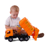Cavallino XL Müllwagen Orange, 42 cm