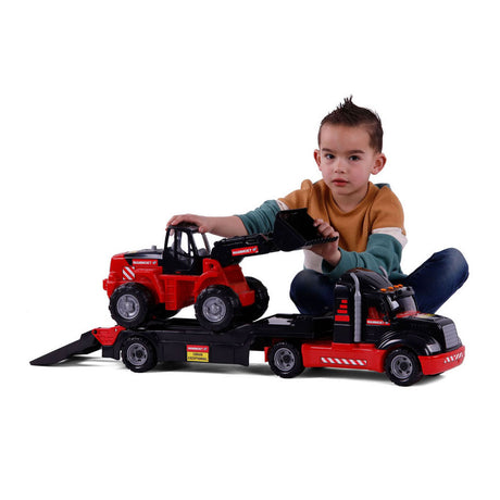 Cavallino Mammoet Torpedo Truck mit Bulldozer, Skala 1:16