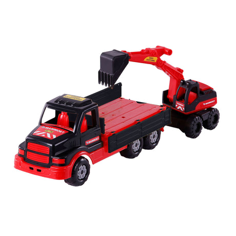 Cavallino Mammoet Torpedo Truck mit Bagger, 44,5 cm