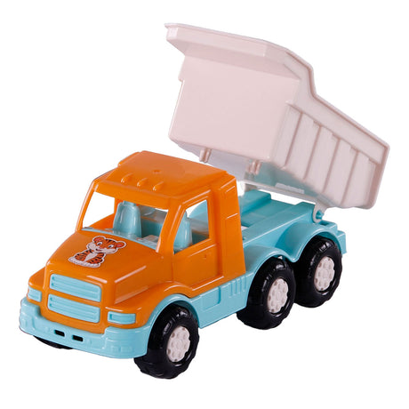 Cavallino Safari Torpedo Kiepvrachtwagen Oranje, 26,5 cm