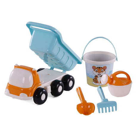 Cavallino Strand KiepWagen mit Bucket Set Blue, 5dlg.