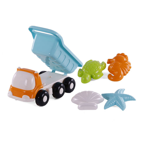 Cavallino Beach KiepWagen mit 4 Sandformen blau