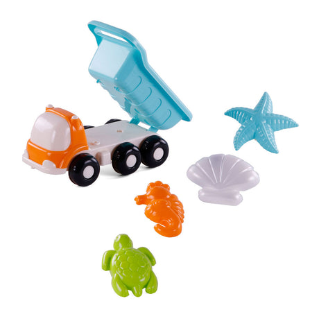 Cavallino Beach KiepWagen mit 4 Sandformen blau