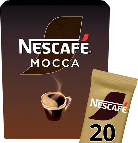 Nescafé Mocca Instantkaffee – 6 Kartons x 20 Beutel