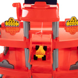 Cavallino Racing Parkhaus rot mit 4 Stockwerken und Autos spielen Set
