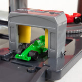Cavallino Racing Parkhaus rot mit 4 Stockwerken und Autos spielen Set