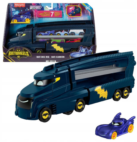 Fisher-price carrier vrachtwagen mattel batwheels big big bam