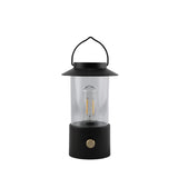 Anna's Collection LED-Laterne schwarz 24x9cm auf USB