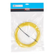 ELVEDES REM -Outter -Kabel mit Teflonauskleidung Ø4,9 mm 10 Meter (Roll) - Gelb