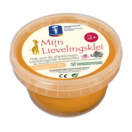 Feuchtmann meine Lieblingsknete - orange, 500gr.