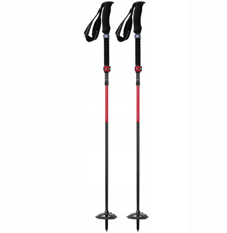 Msr merkloze carbon telescoopstokken 120-140 cm - lichtgewicht verstelbaar