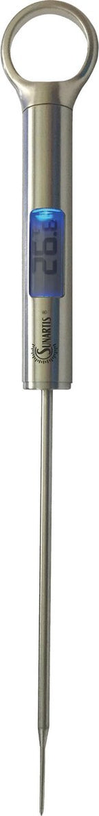 Sunartis digitale thermometer - rvs
