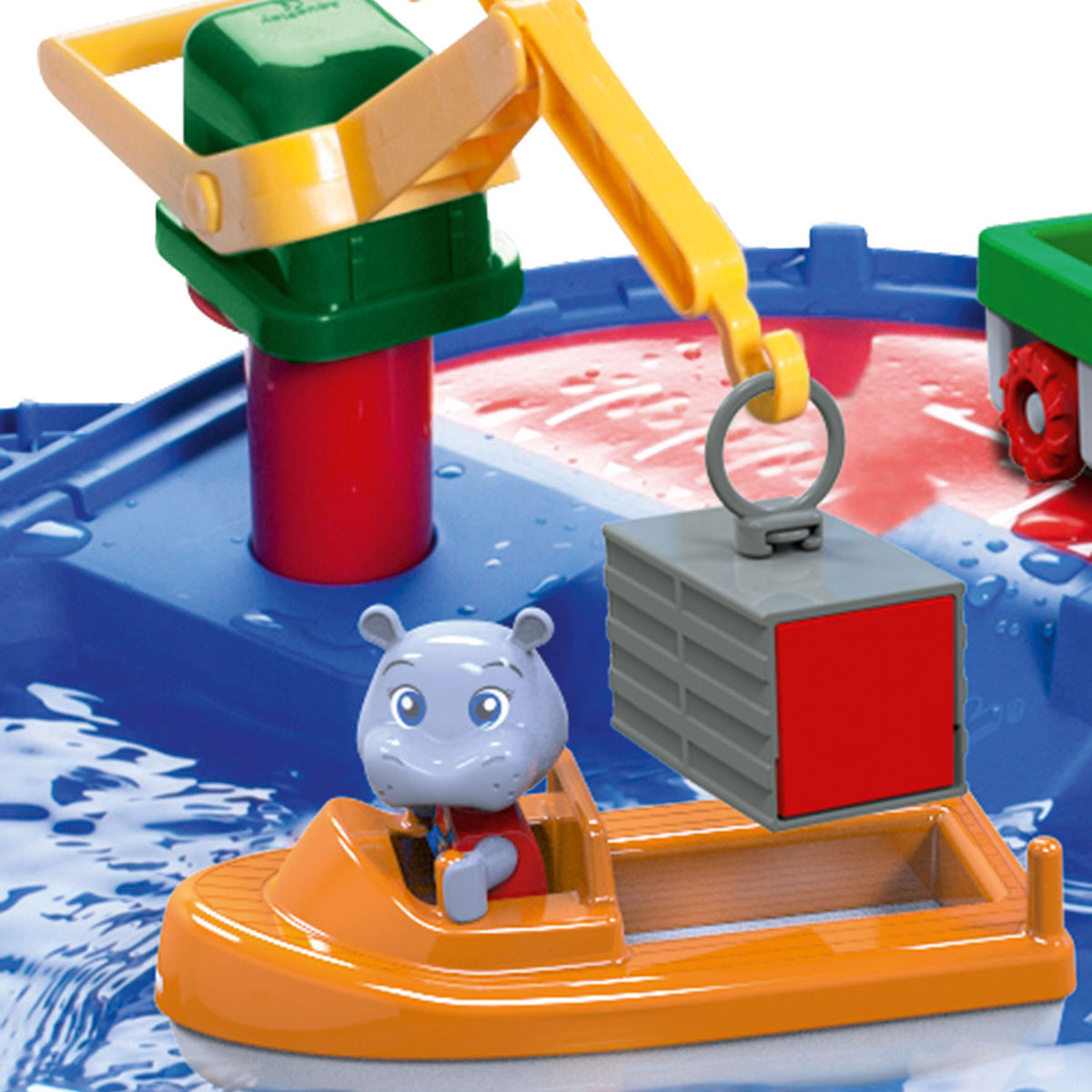 Groß - Aquaplay - Gigaset - 330 x 330 x 24,5 cm - ab 3 Jahren - Wasserbahn