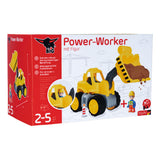 Big Power Worker Radlader + Figur - Sandkasten - Spielzeugfahrzeug