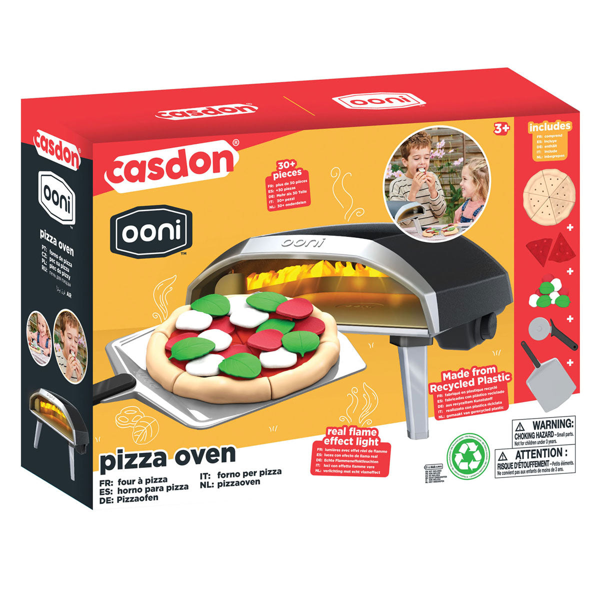 Casdon Ooni Spielzeugpizzaofen Speelset