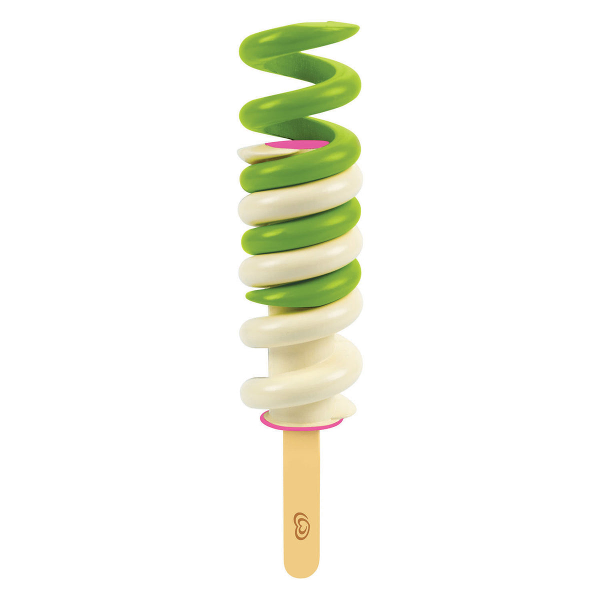 Casdon Ola Green Twister spielt Eis.