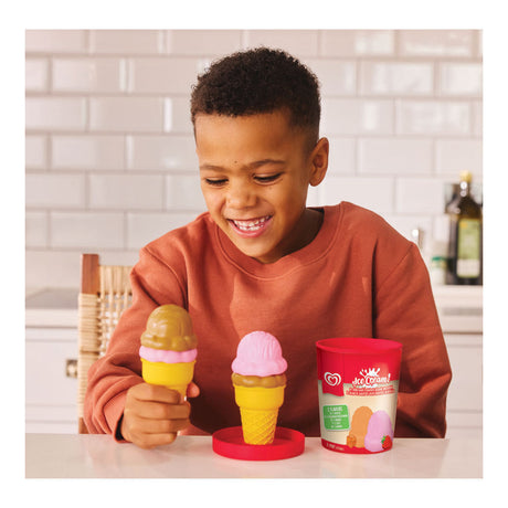 Casdon Ola Spiel-Eiskübel – Erdbeere und Karamell